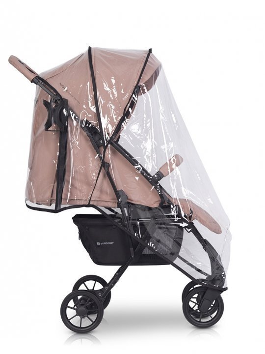 Euro-Cart Carucior pentru copii Volt Pro omologat pana la 22 kg Langust Black Edition ultracompact pliabil cu o singura mana spatar reglabil in 3 pozitii roti cu suspensie
