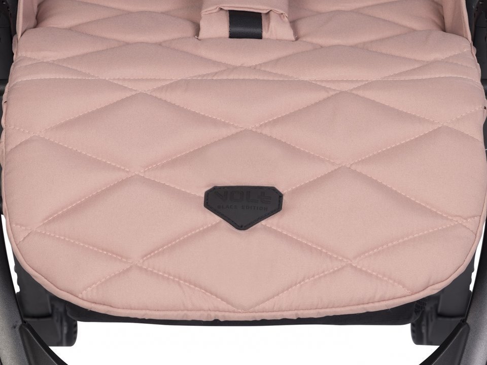 Euro-Cart Carucior pentru copii Volt Pro omologat pana la 22 kg Langust Black Edition ultracompact pliabil cu o singura mana spatar reglabil in 3 pozitii roti cu suspensie