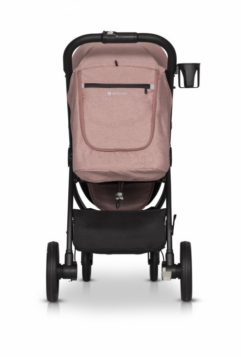 Euro-Cart Carucior pentru nou-nascut Corso cu cadru din aluminiu Rose