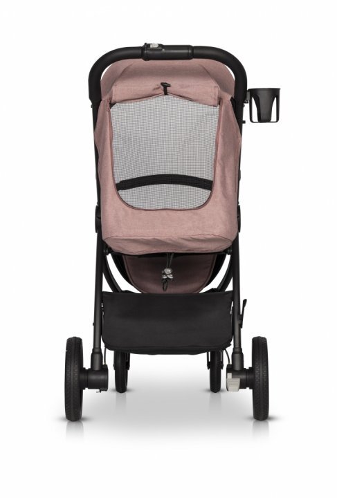 Euro-Cart Carucior pentru nou-nascut Corso cu cadru din aluminiu Rose