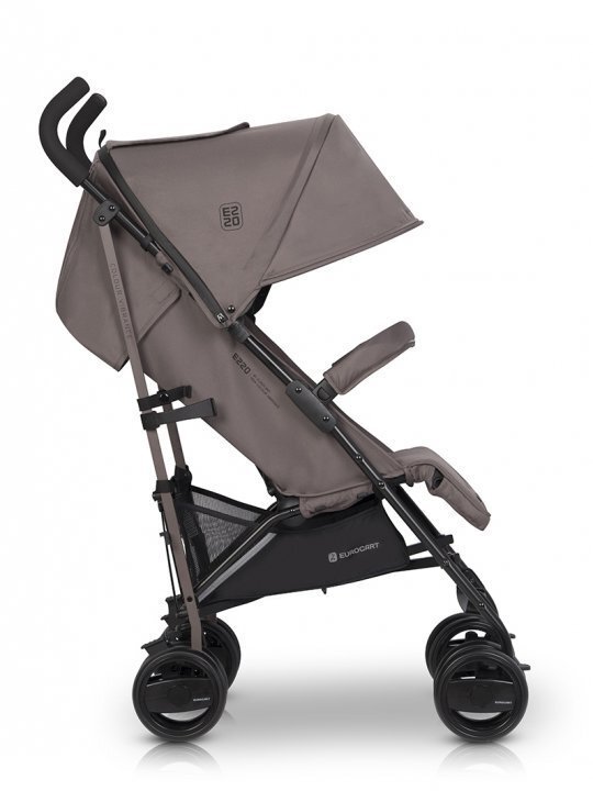 Euro-Cart Carucior sport Ezzo cu pliere tip umbrela si parasolar XXL Taupe