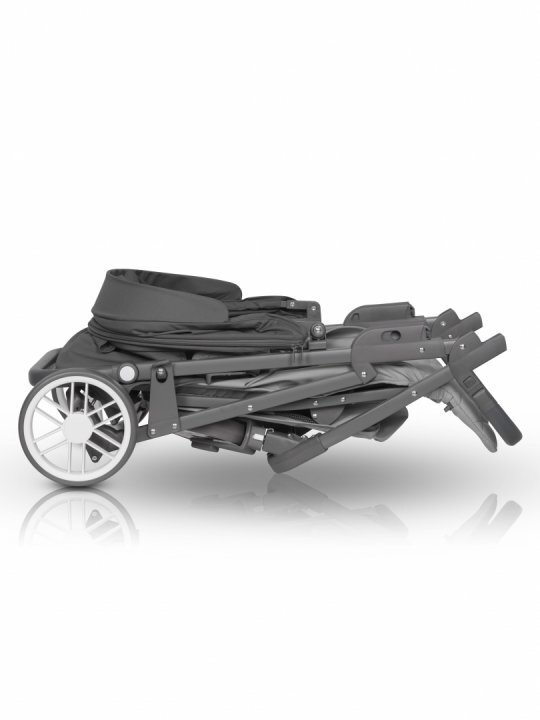 Euro-Cart Carucior sport Flex Powder pink cadru de aluminiu roti cu suspensii spatar reglabil in 3 pozitii suport pentru biberon accesorii incluse