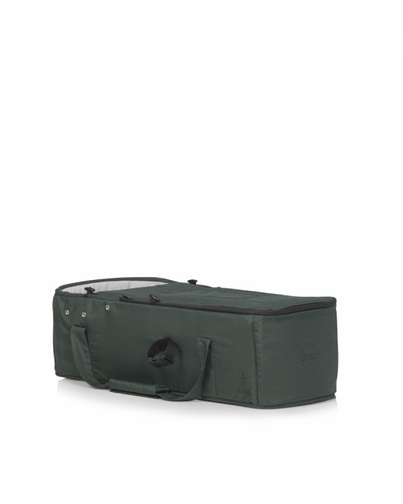 Euro-Cart Cosulet port bebe tip landou Euro Cart Doblo CarryMe cu intaritura manere pentru transport cu husa de picioruse si capotina dimensiune 72 x 30 x 21 cm Jungle