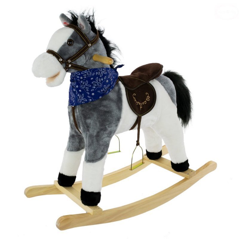 EuroBaby Balansoar Calut cu sunete gri TM094