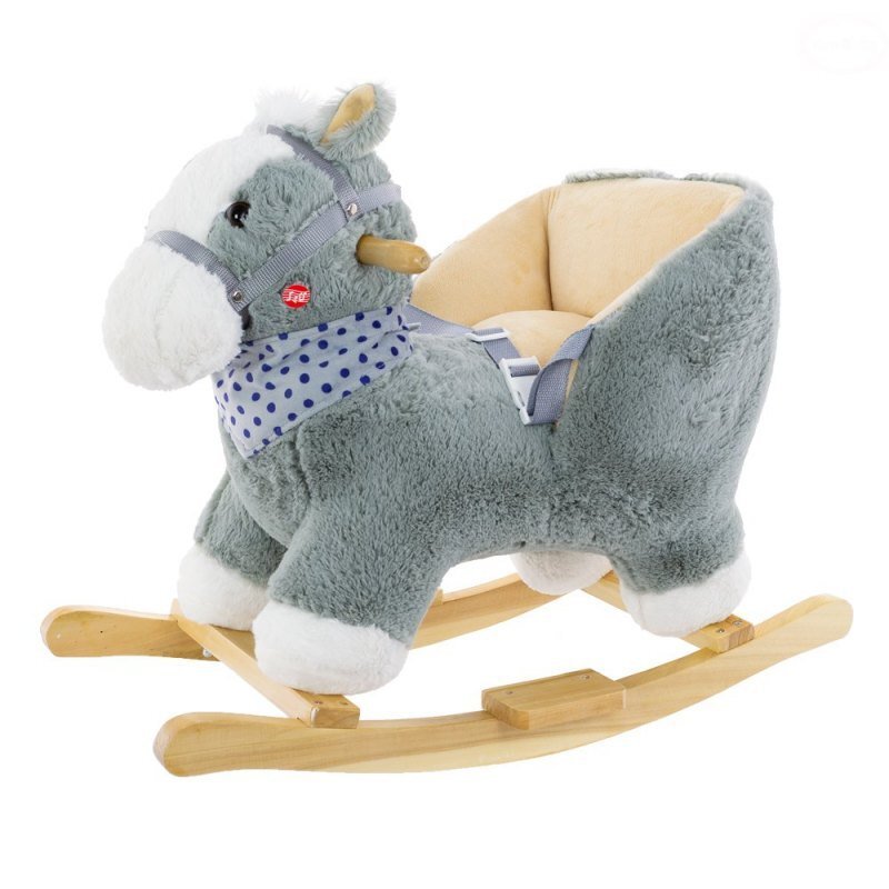 EuroBaby Balansoar Calut cu sunete gri TM123