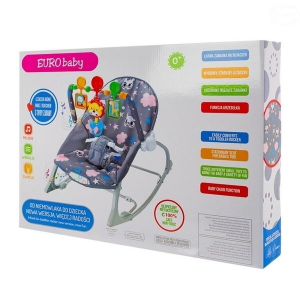 EuroBaby Balansoar little dreamer gri