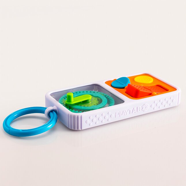 Fat Brain Toys Tabla de activitati senzoriale portabila Play Tab on the Go