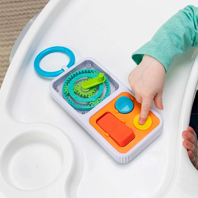 Fat Brain Toys Tabla de activitati senzoriale portabila Play Tab on the Go
