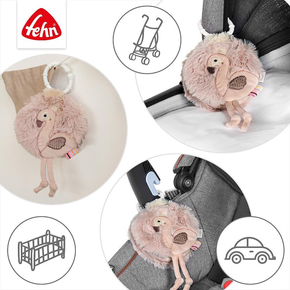 Fehn Carticica din plus pentru bebelusi Flamingo