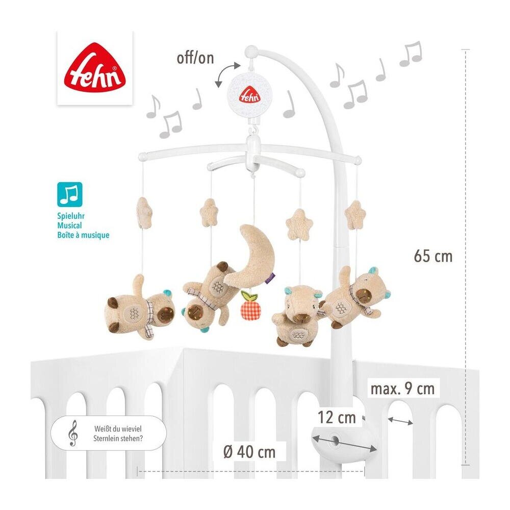 Fehn Carusel muzical mobil Capibara Clara