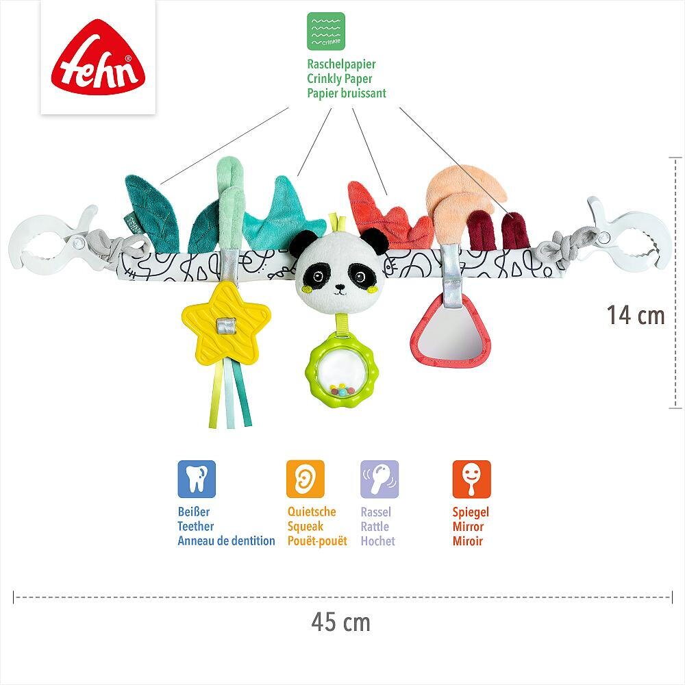 Fehn Jucarie carucior Ursulet Panda
