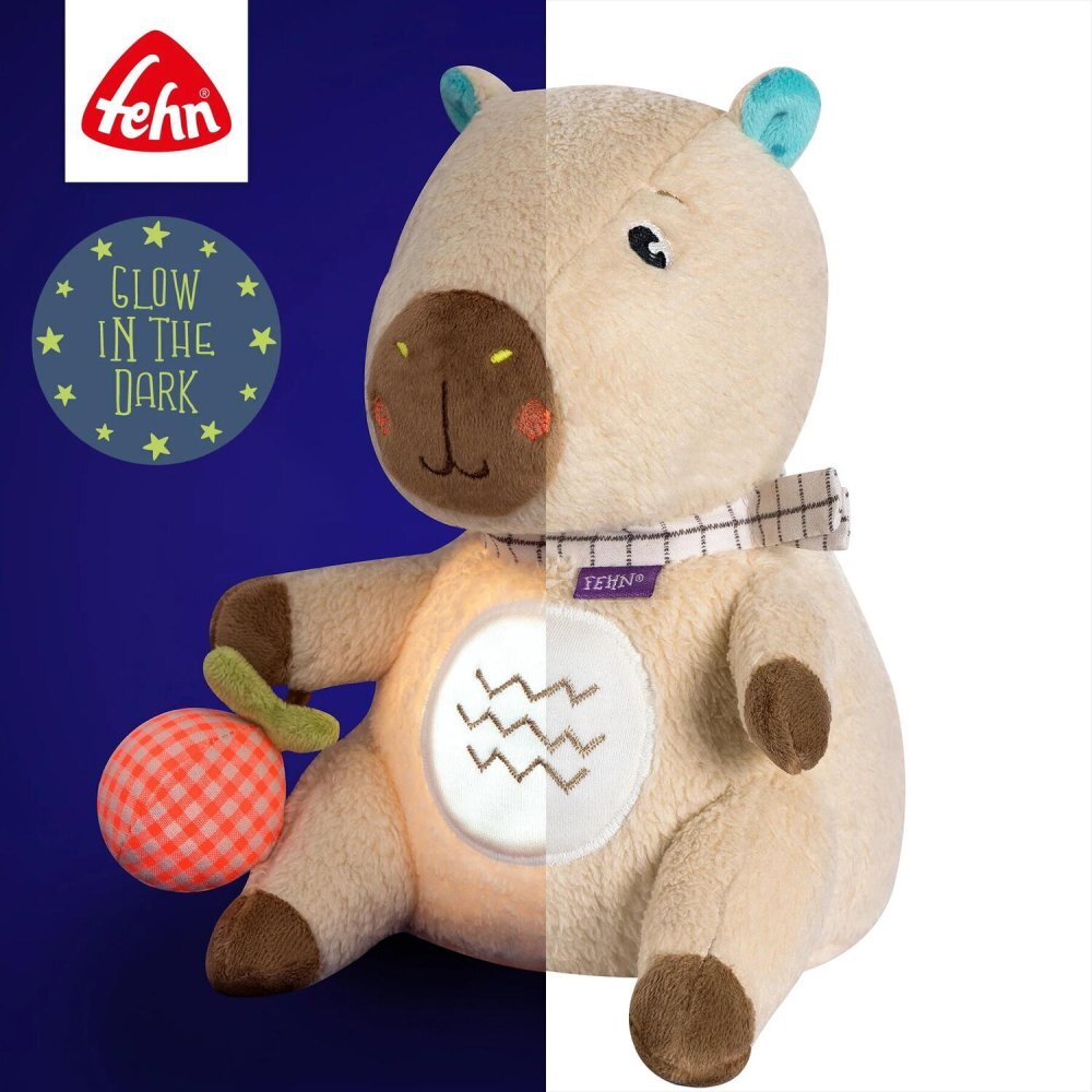 Fehn Lampa de veghe Capibara Clara 20 cm