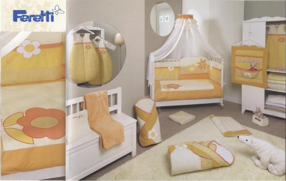FERETTI Lenjerie de pat Duetto Sun Flower