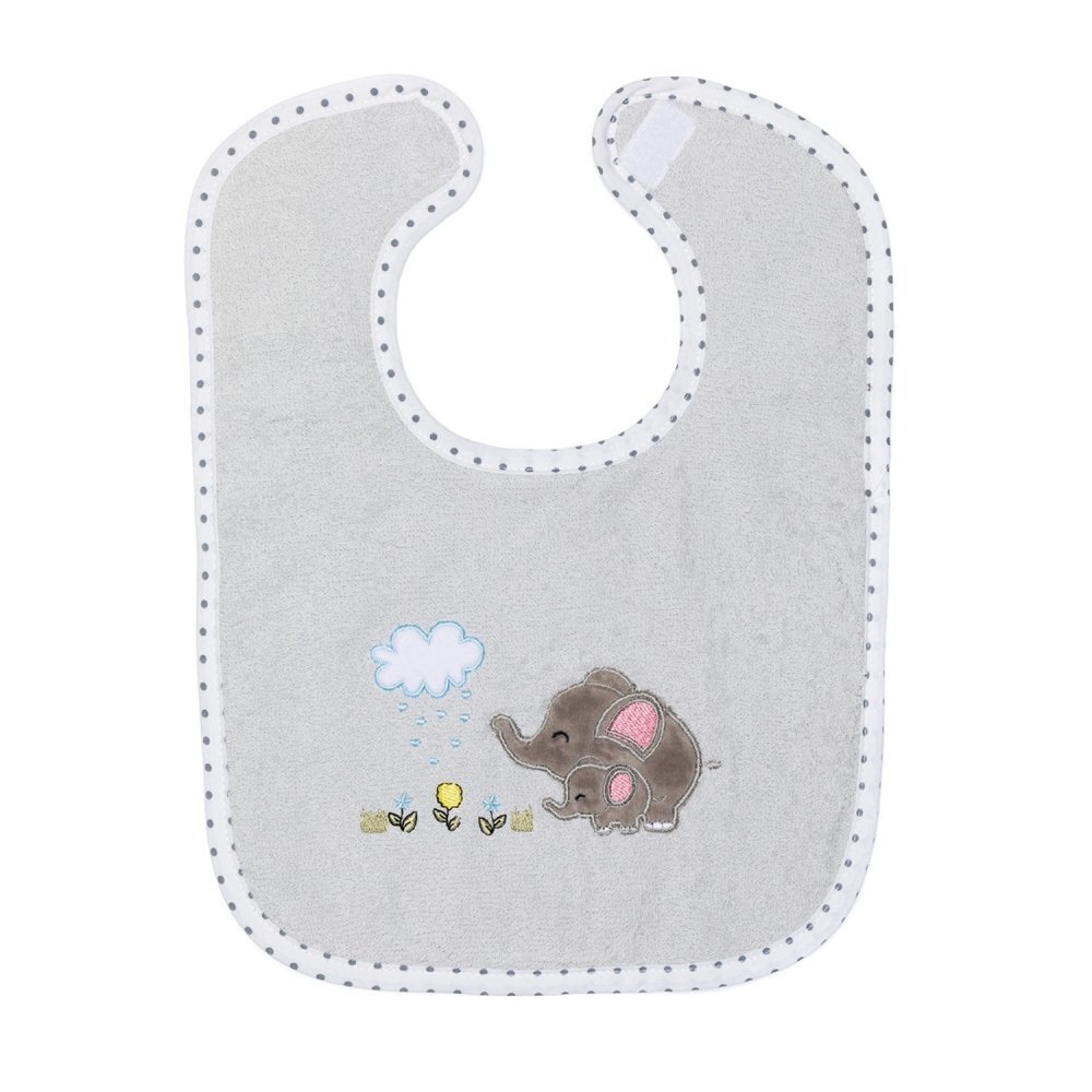 FILLIKID Baveta bumbac 25x32 cm Elephant grey