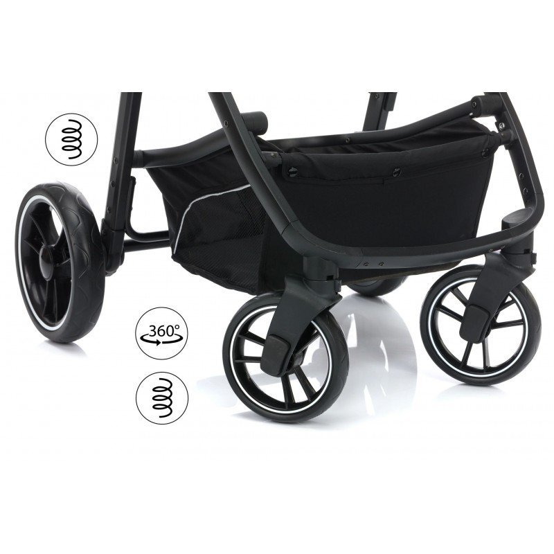 FILLIKID Carucior Jaguar 3 in 1 green melange i-Size