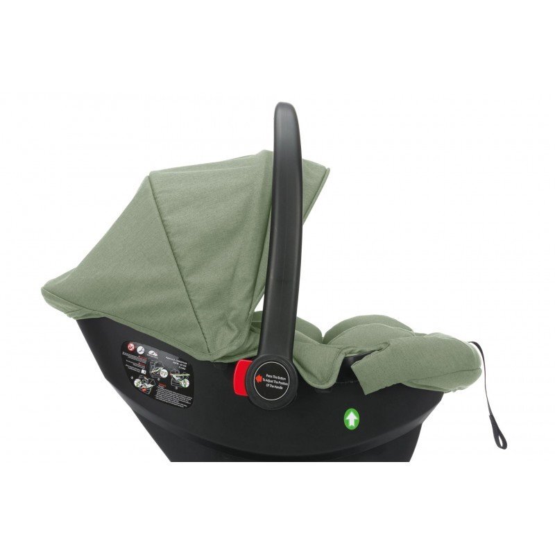 FILLIKID Carucior Jaguar 3 in 1 green melange i-Size