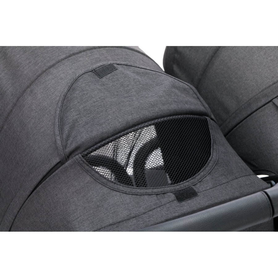 FILLIKID Carucior pentru gemeni Duo complet black