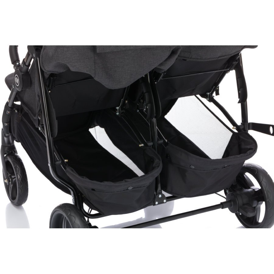 FILLIKID Carucior pentru gemeni Duo complet black