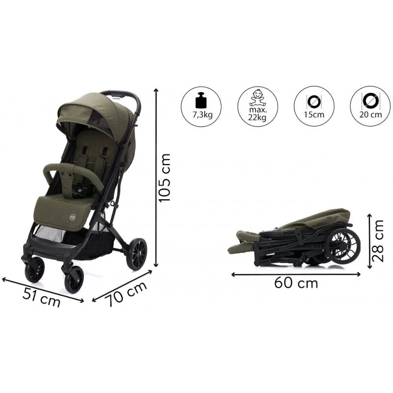 FILLIKID Carucior sport Elite Styler olive