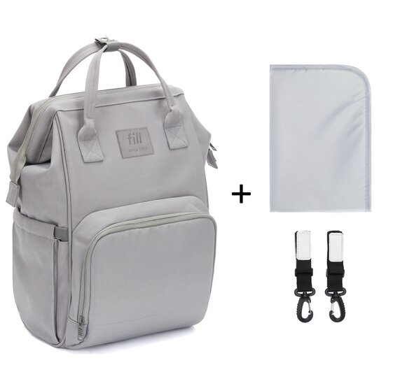 FILLIKID Geanta rucsac Barcelona Stone Grey