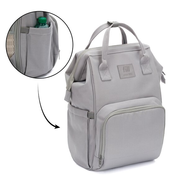FILLIKID Geanta rucsac Barcelona Stone Grey