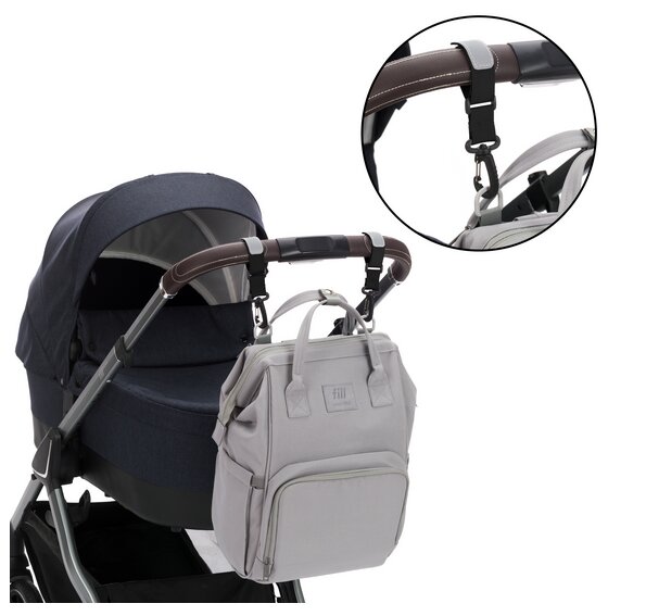 FILLIKID Geanta rucsac Barcelona Stone Grey