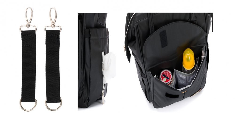 FILLIKID Geanta rucsac Melange Black