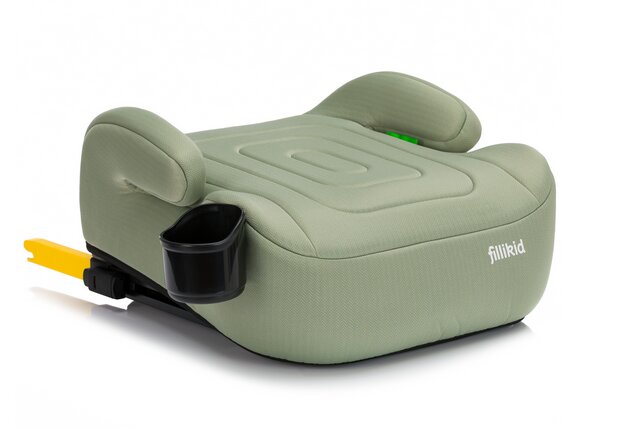 FILLIKID Inaltator auto cu isofix Luxe Flip mint grupa 23 Fililikd cu suport integrat pentru sticle