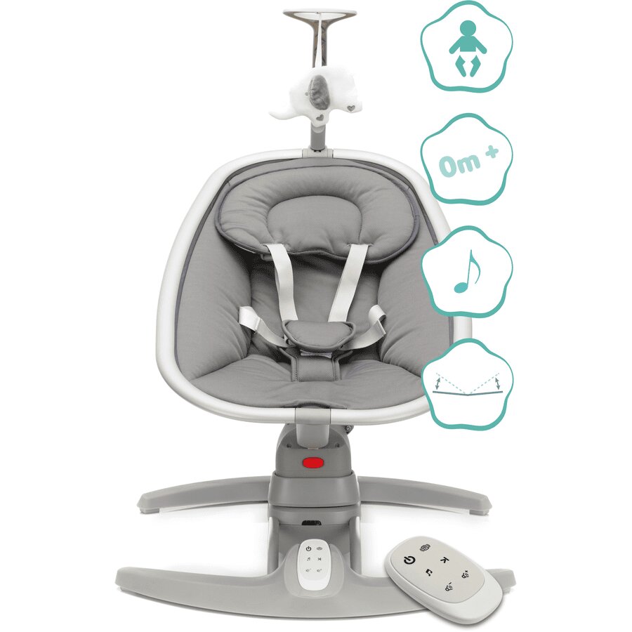 FILLIKID Leagan electric pentru bebelusi Mimi grey