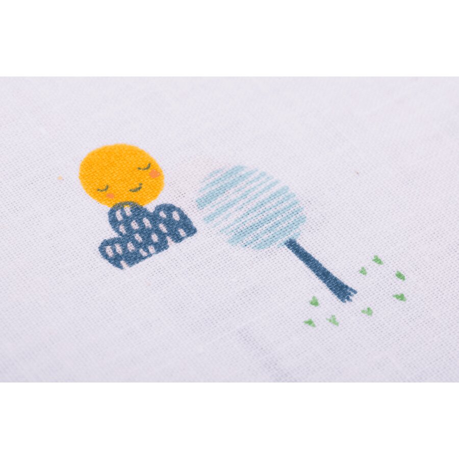 FILLIKID Lenjerie de pat 2 piese Village white