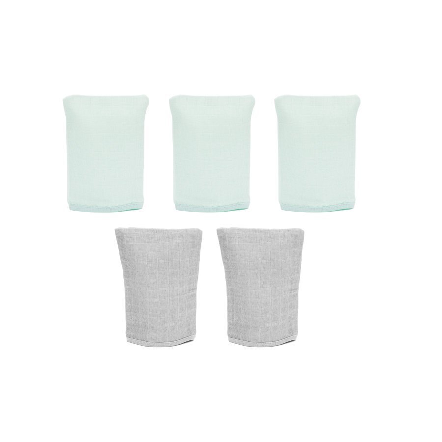 FILLIKID Manusi pentru baie din finet 5set Mint Grey