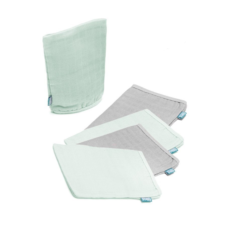FILLIKID Manusi pentru baie din finet 5set Mint Grey