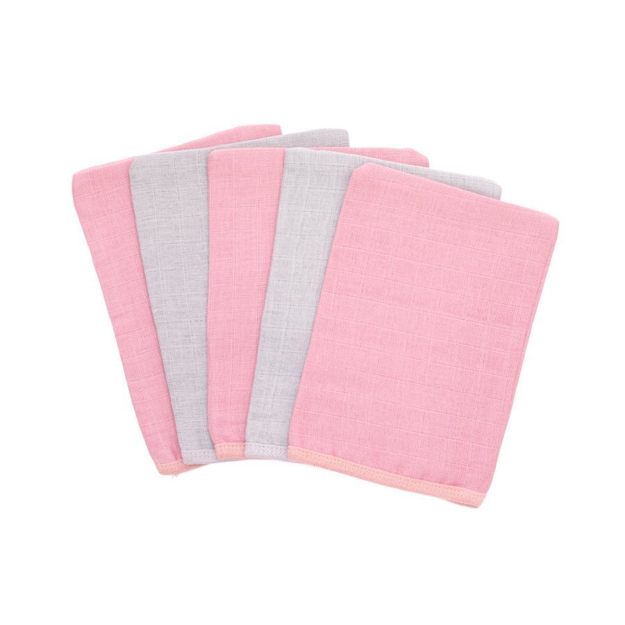 FILLIKID Manusi pentru baie din finet 5set Pink Grey