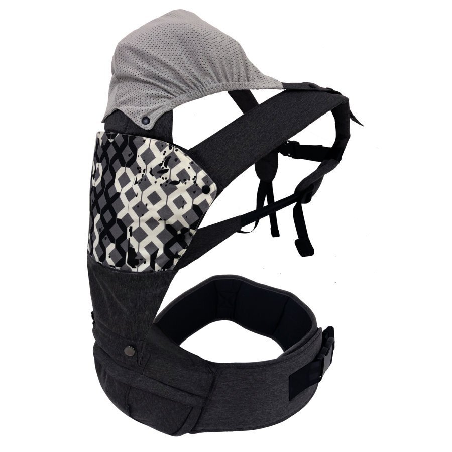 FILLIKID Marsupiu Hipster 0-36 luni gri inchis