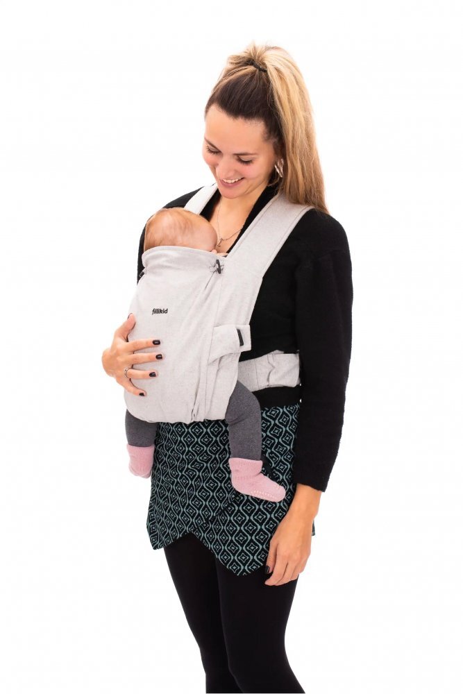 FILLIKID Marsupiu natural 3.5-20 kg grey melange