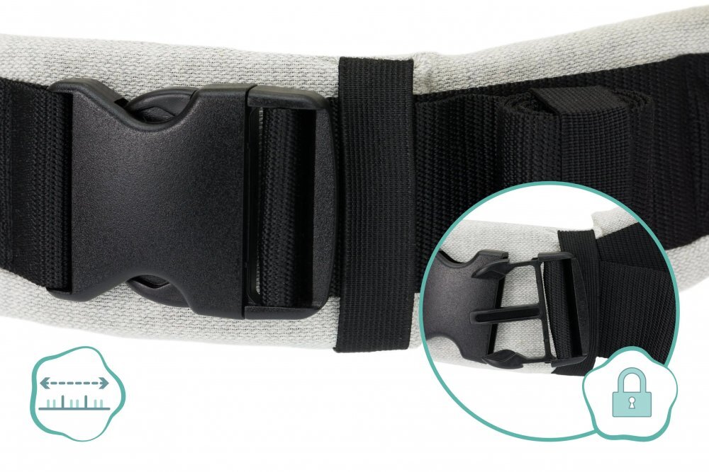 FILLIKID Marsupiu natural 3.5-20 kg grey melange