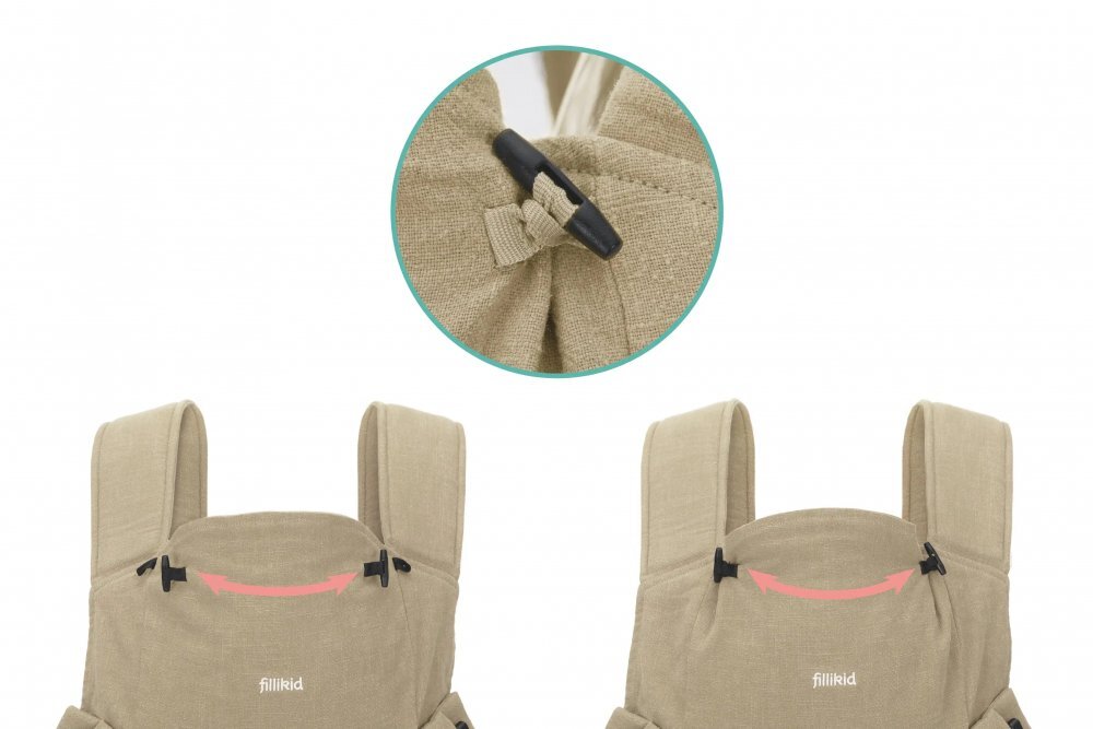 FILLIKID Marsupiu natural RA 3.5-20 kg beige