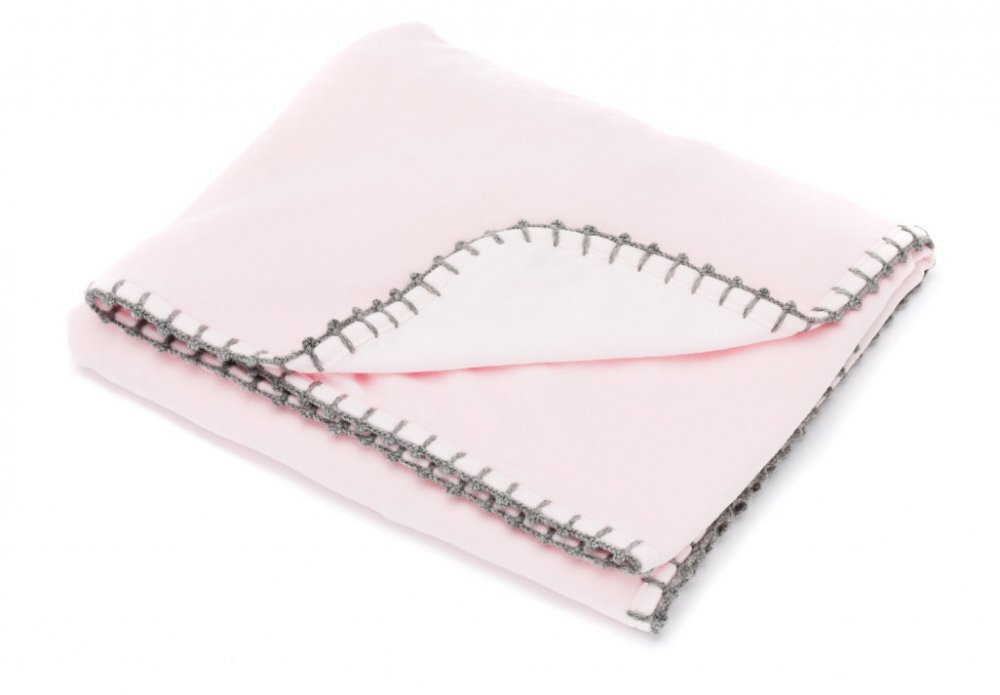 FILLIKID Paturica din bumbac Bio Esmeralda pink 75x100 cm