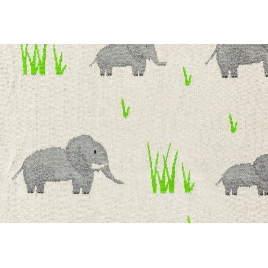 FILLIKID Paturica tricotata Elephant 100x85cm