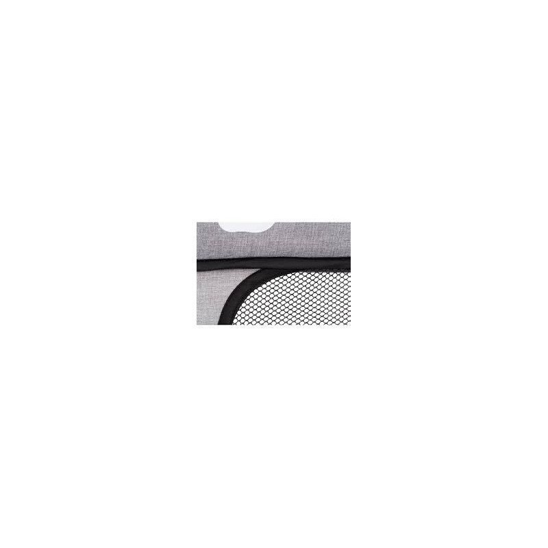 FILLIKID Patut pentru copii Standard Melange grey pliabil prevazut cu usita si roti dimensiuni 125x66x76 cm greutate maxim suportata 15 kg