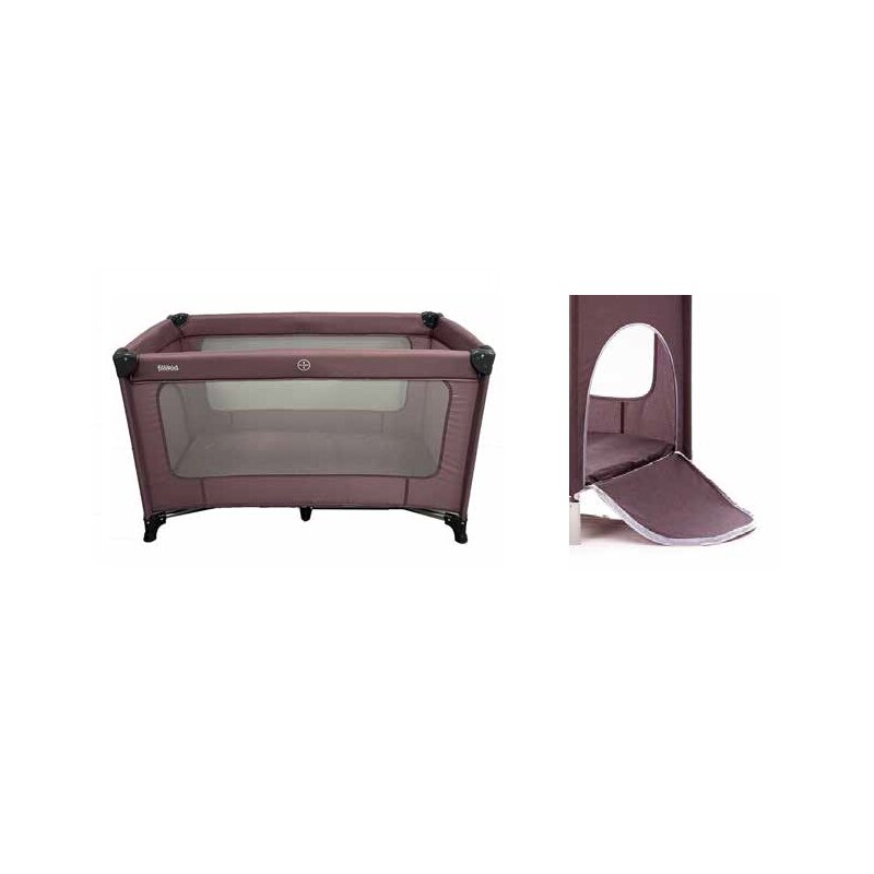FILLIKID Patut pliabil Nizza raspberry 120x60 cm