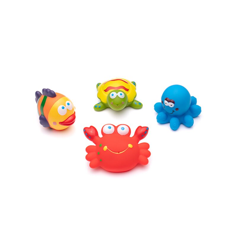 FILLIKID Plasa cu ventuze si 4 figurine de baie