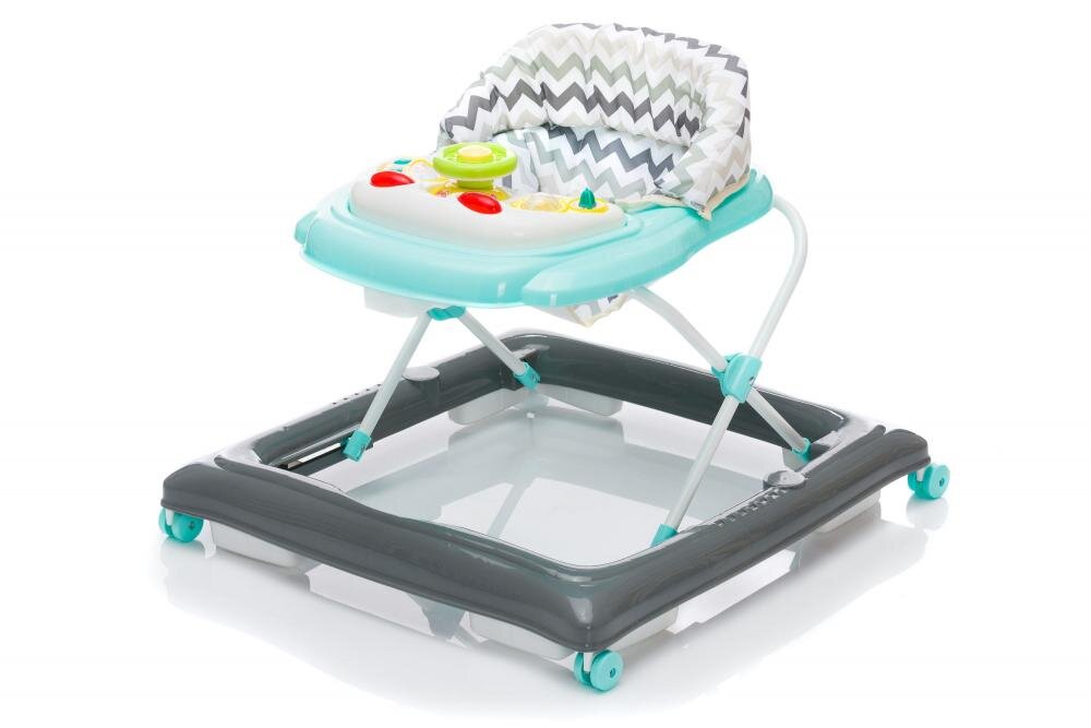 FILLIKID Premergator cu jucarie Grey Zick zack