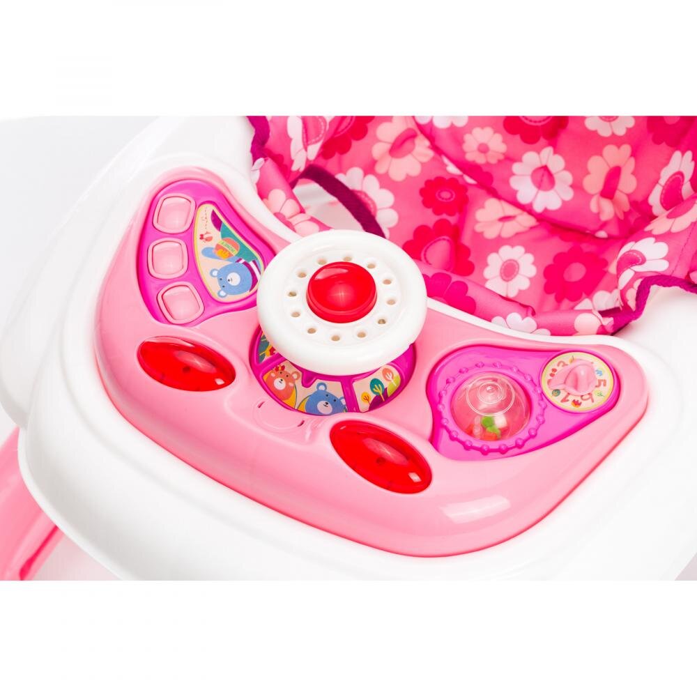 FILLIKID Premergator cu jucarie Pink flower