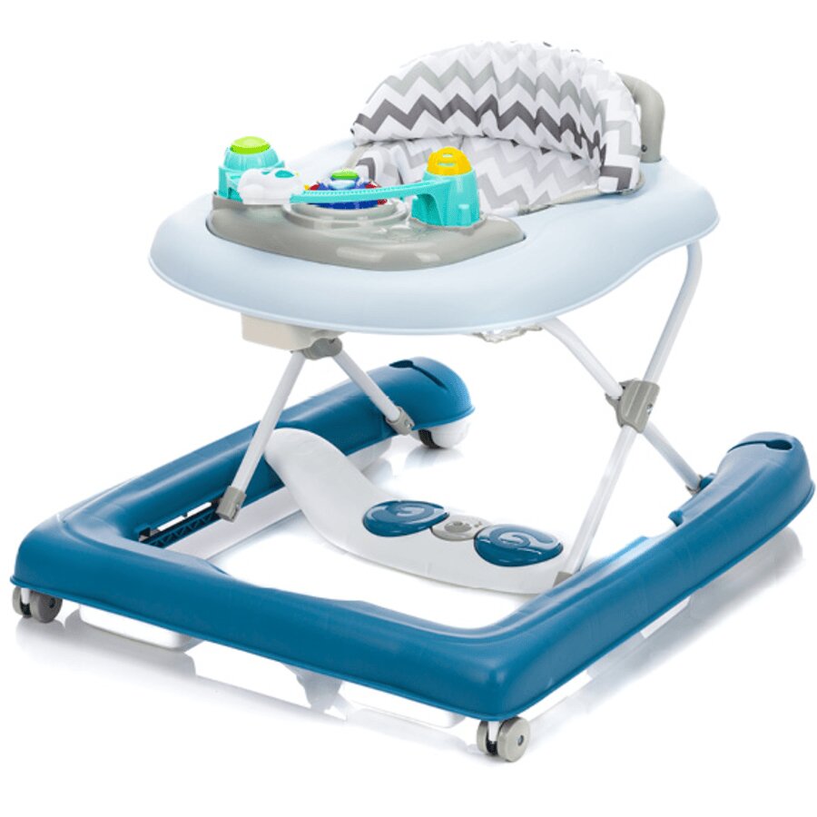 FILLIKID Premergator cu jucarie Zig Zag Blue