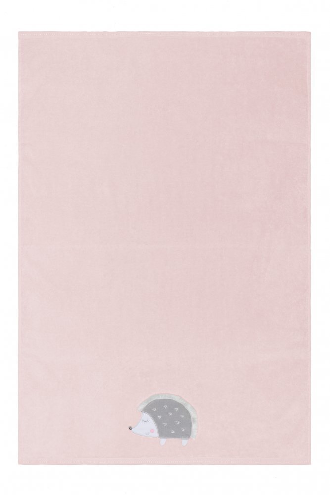 FILLIKID Prosop brodat arici pink 120x75 cm