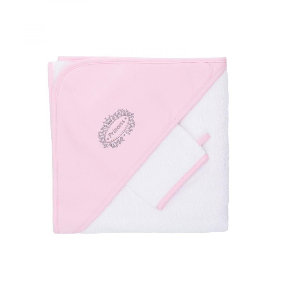 FILLIKID Prosop brodat cu manusa bebelus Princess pink