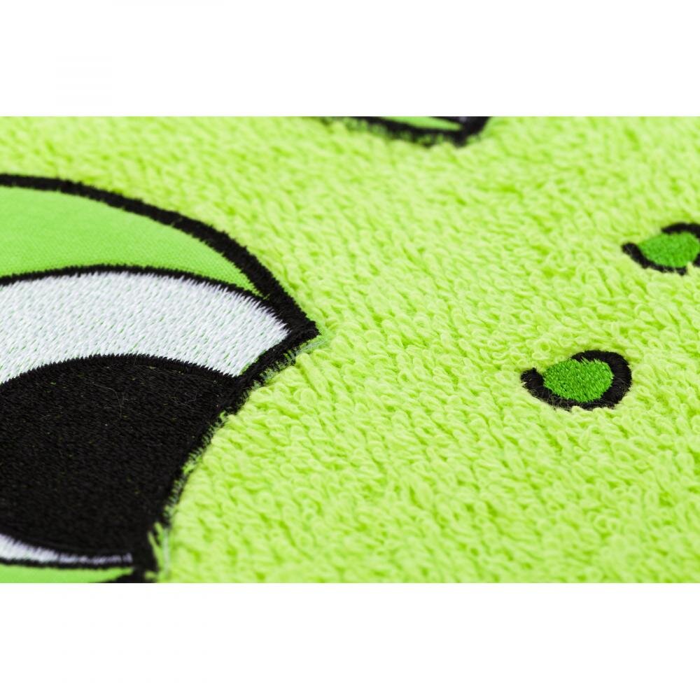 FILLIKID Prosop brodat Frog green 75x75 cm