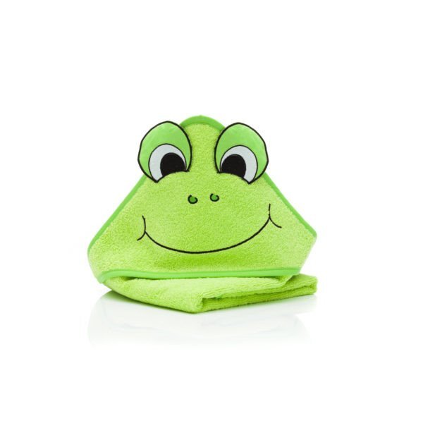 FILLIKID Prosop brodat Frog green 75x75 cm