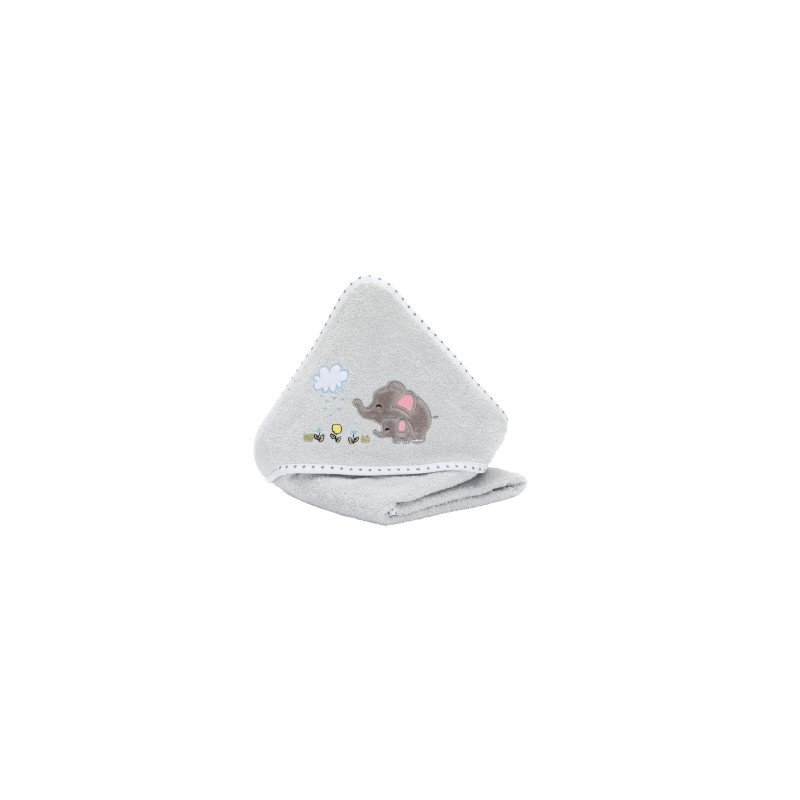 FILLIKID Prosop brodat gri elefant family 75x75 cm
